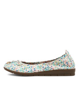 FLEX3 SU CONFETTI GUM SOLE LEATHER