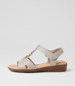 FRANKIE2 SU DK STONE LEATHER