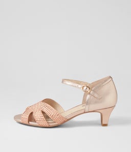 DARSHA SU CHAMPAGNE LEATHER