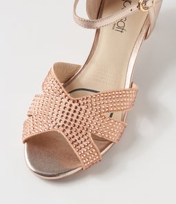 DARSHA SU CHAMPAGNE LEATHER