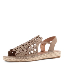 PRECHO SU DK TAUPE LEATHER