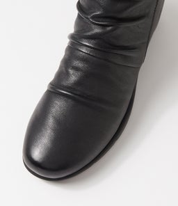 MELLINA SU BLACK LEATHER