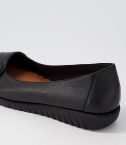 NANIEN SU BLACK BLACK SOLE LEATHER