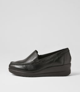 RANSOM SU BLACK BLACK SOLE LEATHER