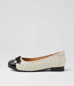 KYYLE SU BLACK CREAM PATENT LEATHER