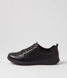 FEEBEE SU BLACK LEATHER