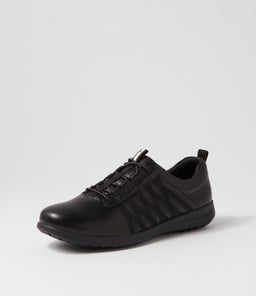 FEEBEE SU BLACK LEATHER
