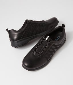 FEEBEE SU BLACK LEATHER