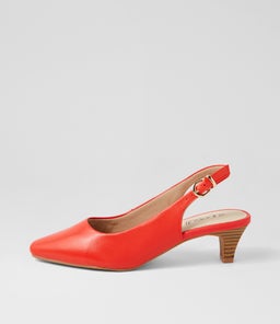 LINDEN3 SU TANGERINE LEATHER