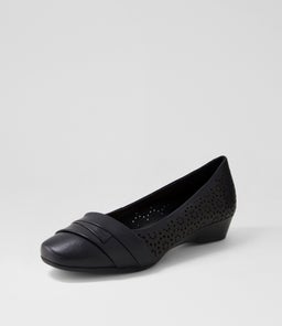 REA SU BLACK LEATHER