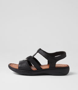 LONGS SU BLACK BLACK SOLE LEATHER