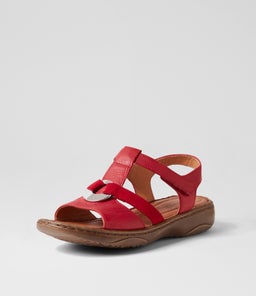 LONGS SU RED LEATHER