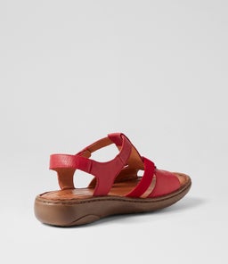 LONGS SU RED LEATHER