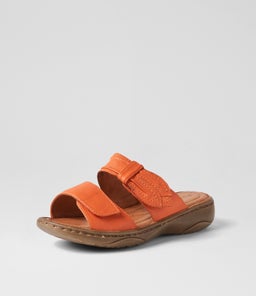 LISSAH SU BURNT ORANGE LEATHER