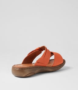 LISSAH SU BURNT ORANGE LEATHER