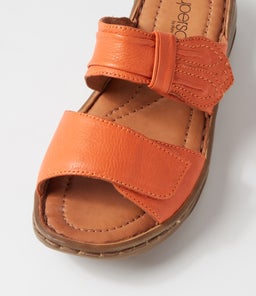 LISSAH SU BURNT ORANGE LEATHER