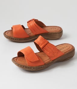 LISSAH SU BURNT ORANGE LEATHER