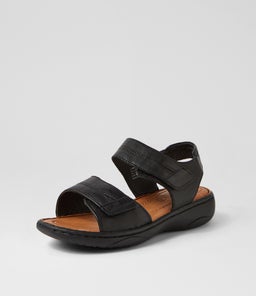LAMMI SU BLACK BLACK SOLE LEATHER