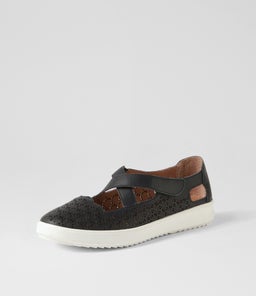 ZESTY SU NAVY WHITE SOLE LEATHER