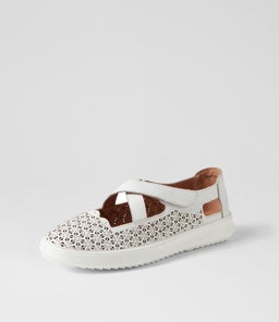 ZESTY SU WHITE WHITE SOLE LEATHER