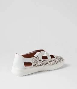ZESTY SU WHITE WHITE SOLE LEATHER
