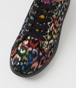 ZENENA SU BLACK LEOPARD MULTI SUEDE