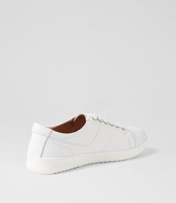 ZENENA SU WHITE WHITE SOLE LEATHER