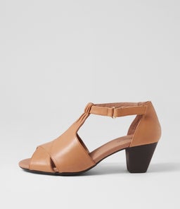 ISSIA SU DK TAN LEATHER