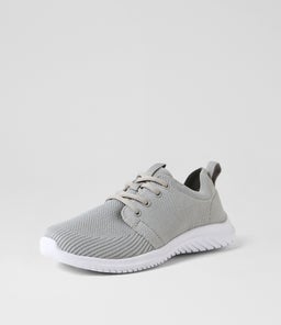 ASSERTIVE SU GREY WHITE SOLE KNIT
