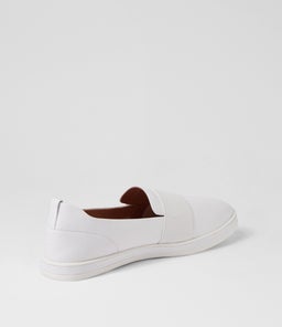 ASK SU WHITE WHITE&WHITE LEATHER SOLE