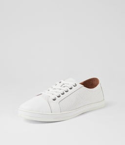 ALFII SU WHITE WHITE&WHITE LEATHER SOLE