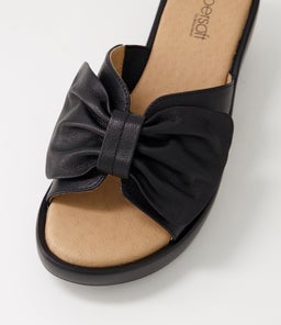BLESSED SU BLACK LEATHER