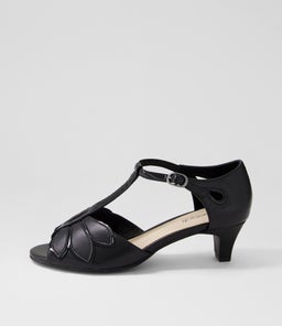 DONNAS SU BLACK BLACK LEATHER PATENT