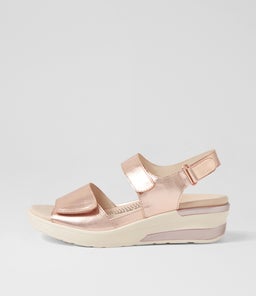 DECEMBER SU PALE ROSE GOLD LEATHER