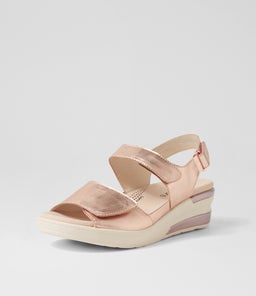 DECEMBER SU PALE ROSE GOLD LEATHER