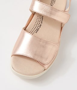 DECEMBER SU PALE ROSE GOLD LEATHER