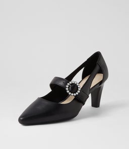 MOOVI SU BLACK LEATHER