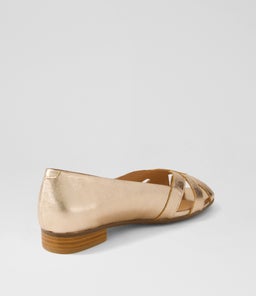 PETISE SU ROSE GOLD CRACK LEATHER