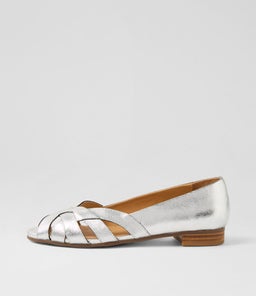 PETISE SU SILVER CRACK LEATHER