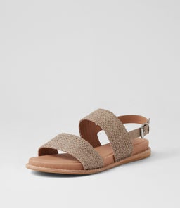 QUEICE SU MUSHROOM WEAVE LEATHER