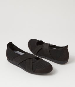 SURRIE SU BLACK BLACK SOLE FABRIC