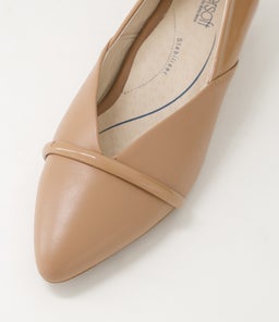 EASY SU CARAMEL LEATHER PATENT