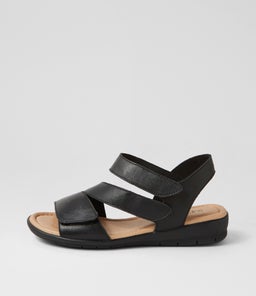 FAST SU BLACK BLACK SOLE LEATHER