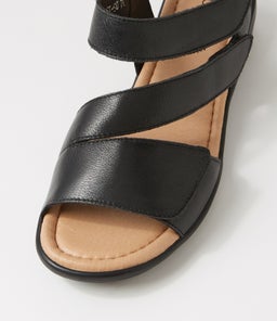 FAST SU BLACK BLACK SOLE LEATHER
