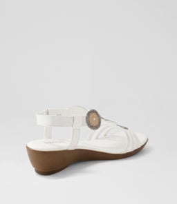 PARIS SU WHITE PEARL LEATHER