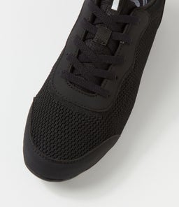SERINATI SU BLACK BLACK PU KNIT