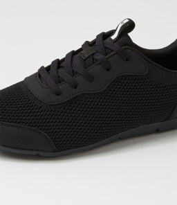 SERINATI SU BLACK BLACK PU KNIT