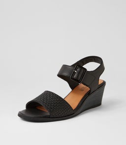 PATROL SU BLACK EMBOSS BLACK LEATHER