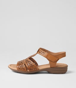 BOOM SU DK TAN GUM SOLE LEATHER
