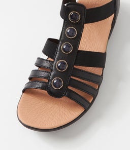 MASON SU BLACK BLACK SOLE LEATHER